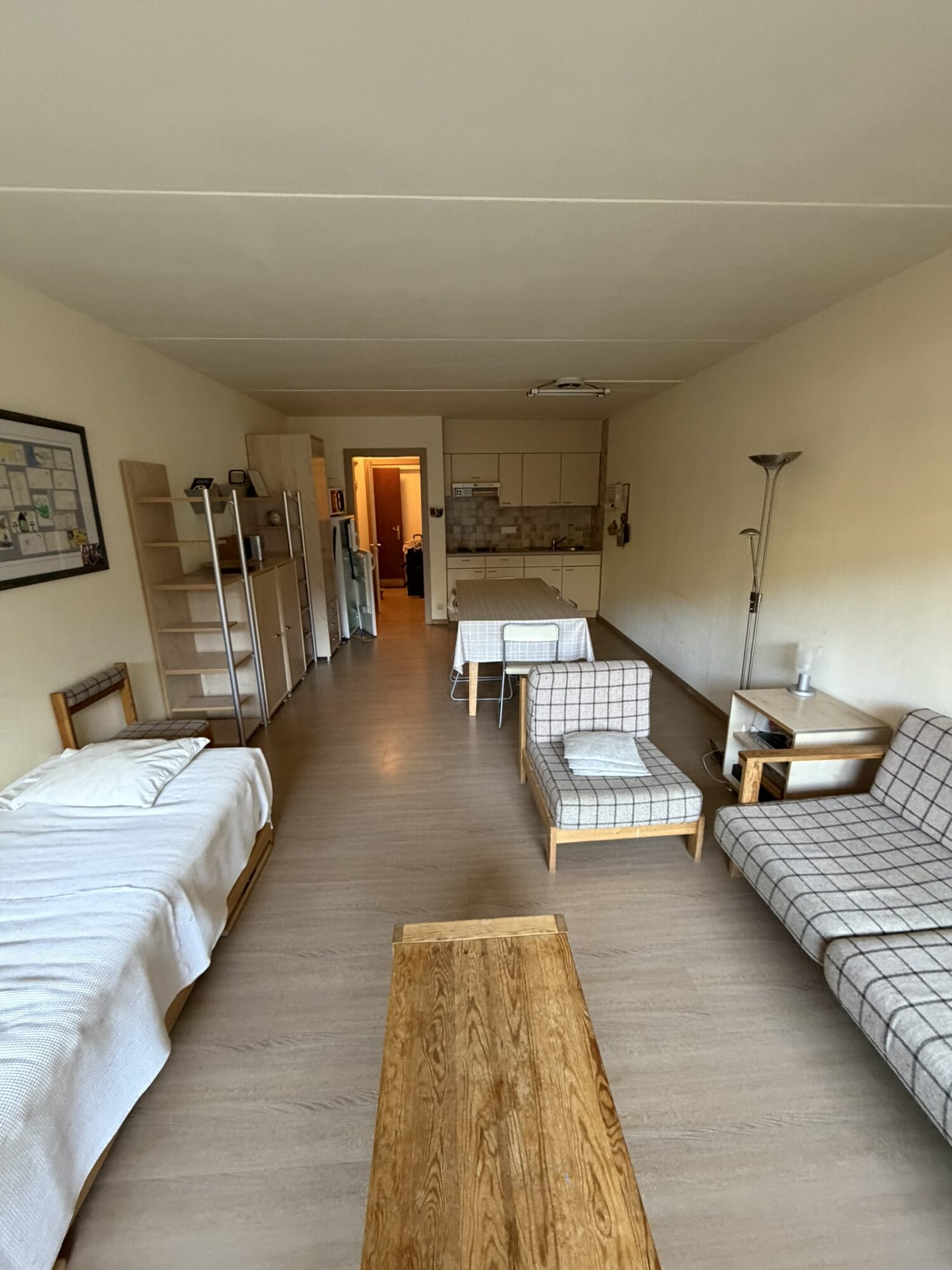 Open living and kitchen area of Rosablanche C34, Siviez